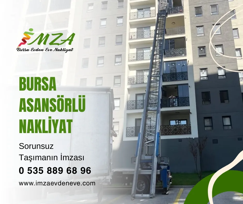 Bursa Asansörlü Nakliyat